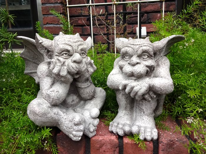 楽天市場】ガーデニング ガーデン ガーゴイル 雑貨『ガーデン