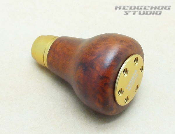 楽天市場】【シマノ純正】 夢屋 花梨 ハンドルノブ ラウンド型 M HKWD