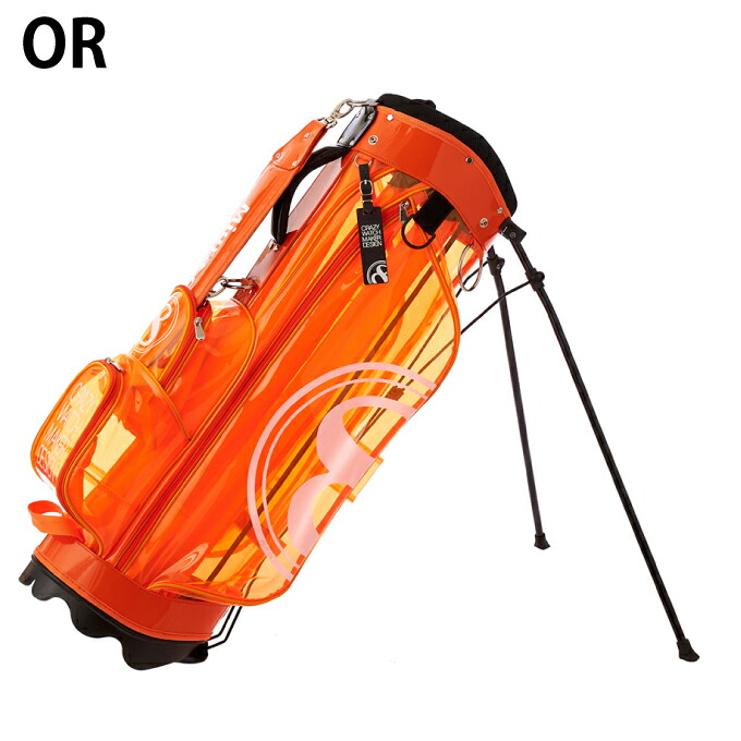 楽天市場】フランク三浦 ゴルフ スタンドキャディバッグ スケルトン