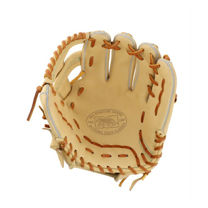 楽天市場】ミツワタイガー MITSUWA TIGER 野球 一般軟式グローブ
