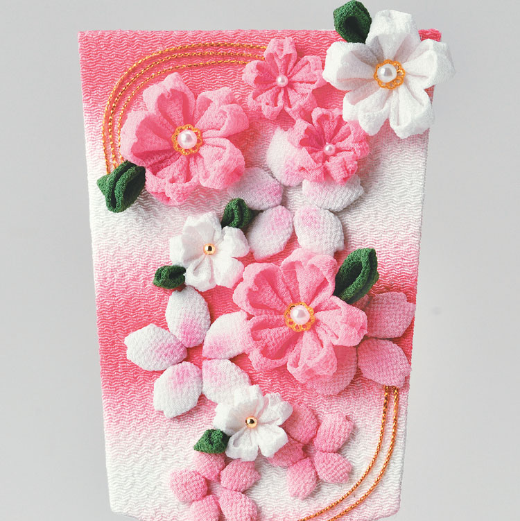 楽天市場】つまみ細工「さくらの羽子板」手作りキット ひな祭り 女の子