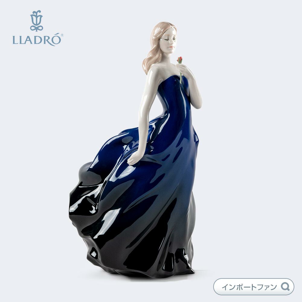 楽天市場】リヤドロ イブニングローズ 乙女 女性 01009744 LLADRO Rose