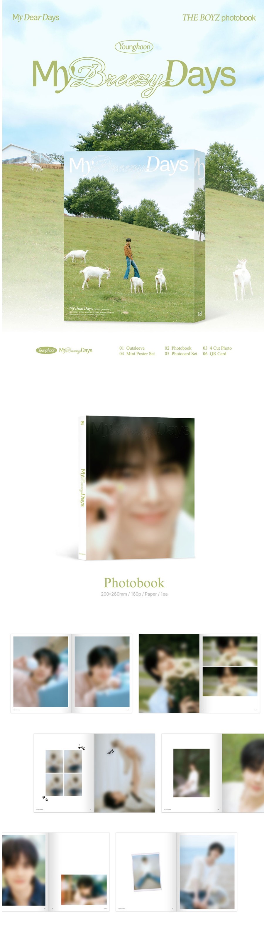 楽天市場】☆予約特典☆ THE BOYZ - My Dear Days THE BOYZ photobook