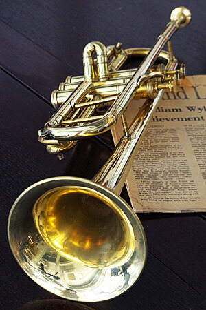 楽天市場】【真鍮 オブジェ 置物 楽器 オーナメント トランペット