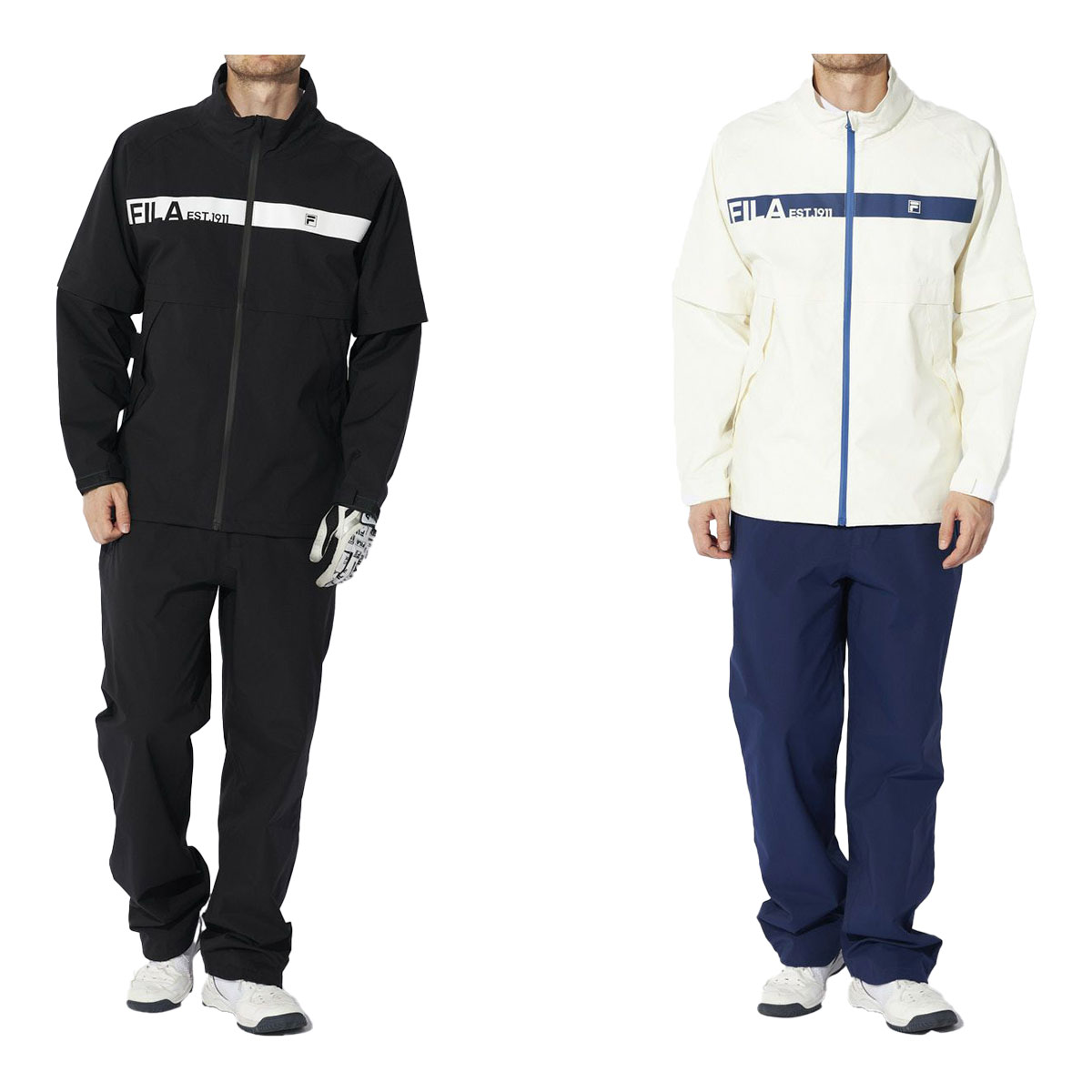 楽天市場】フィラ ゴルフ レインウェア上下セット ブルゾン パンツ