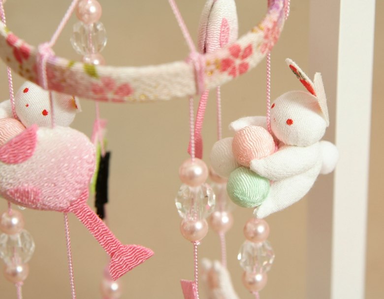 楽天市場】つるし飾り ひな祭り さげもん飾り 雛飾り 白飾り台