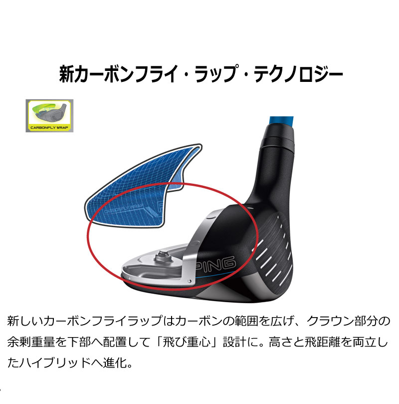 楽天市場】ピン G440 ハイブリッド ユーティリティ PING GOLF HB