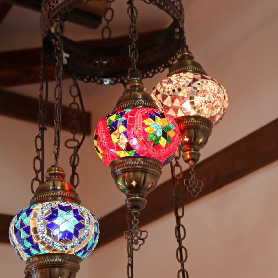 楽天市場】【10%OFFクーポン対象】トルコランプ モザイクランプ