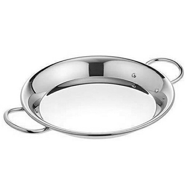 楽天市場】オールステンレス製 18-8 パエリア鍋30cm (両手) (913130) 2