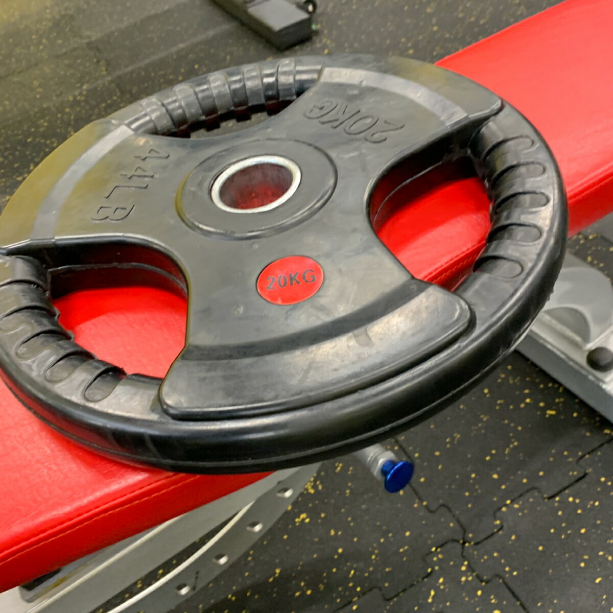 楽天市場】Φ 50mm 3グリップ ラバープレート 20kg×2枚セット 筋トレ