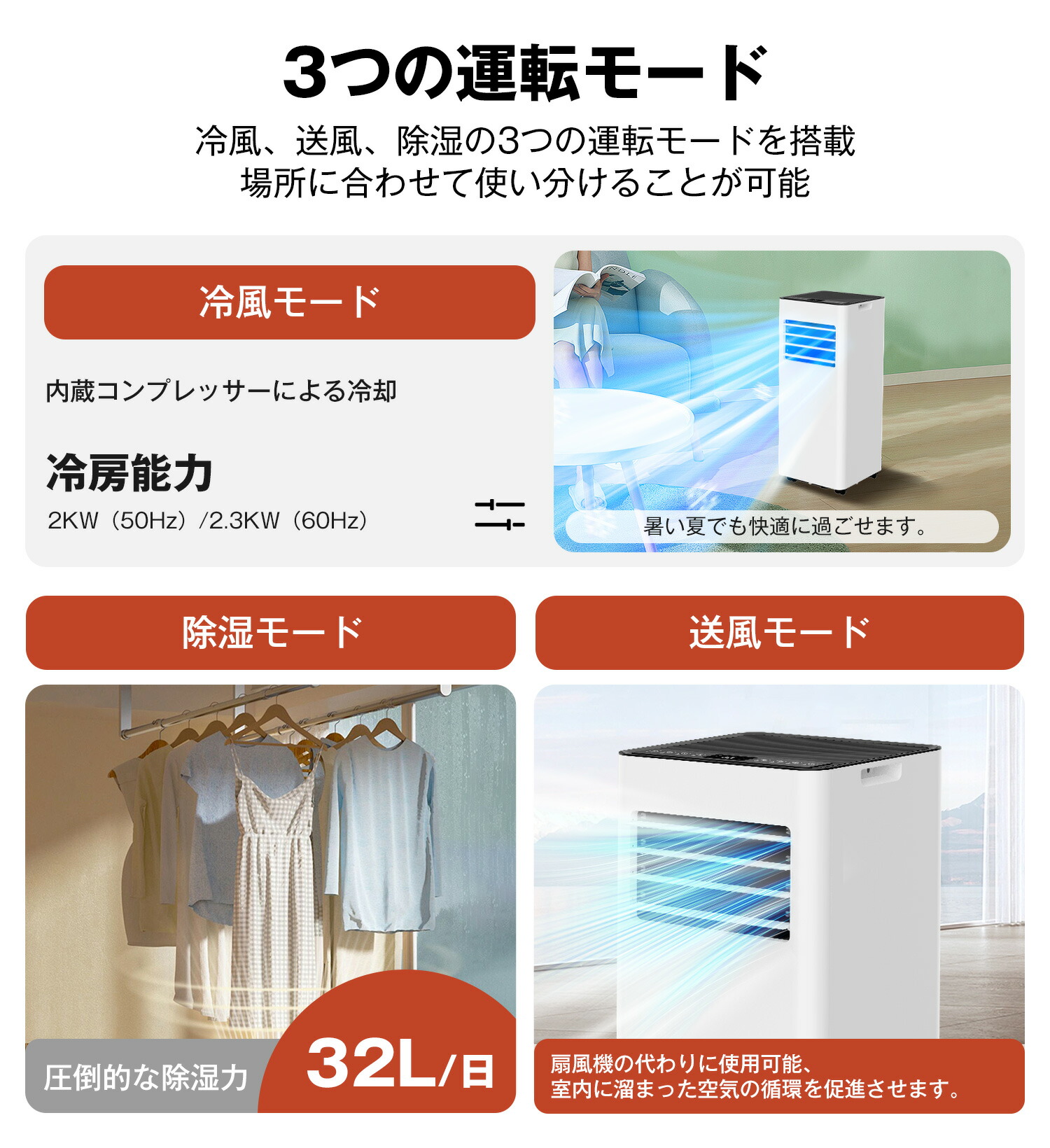楽天市場】【楽天 スポットエアコン 1位】【工事不要】スポット