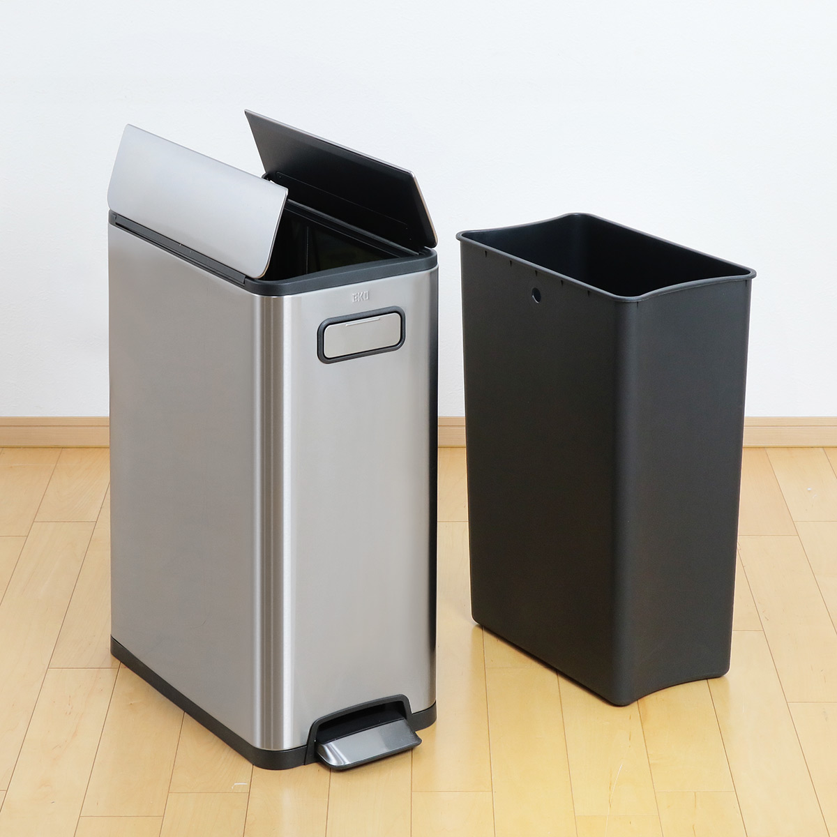 楽天市場】EKO ゴミ箱 45L エコフライ ステップビン ペダル
