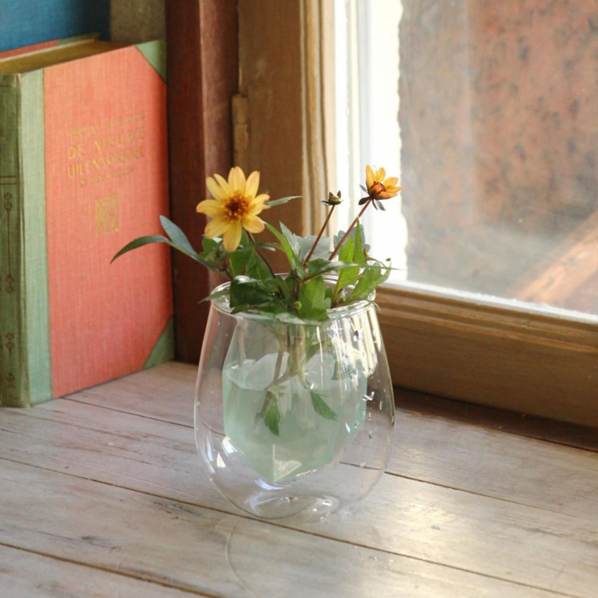 楽天市場】クォーツクリスタル フラワーベース ショート （ 花器