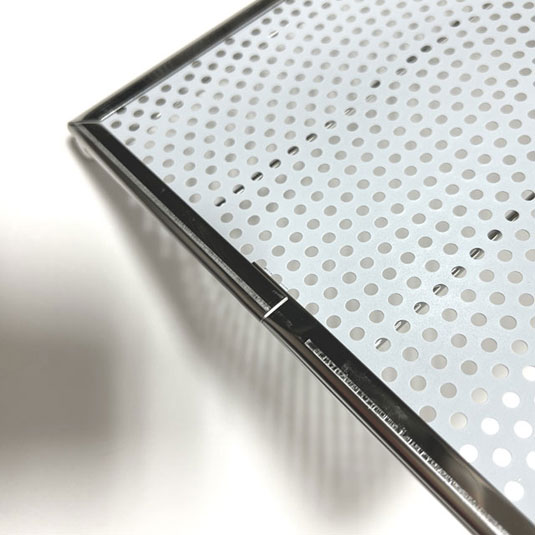 楽天市場】【金網つじ】手付きセラミック付き焼き網 大 お手入れ簡単