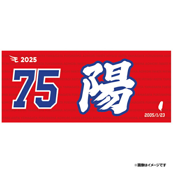 楽天市場】【2025MyHEROタオル】#75陽柏翔《楽天イーグルス》 : 楽天