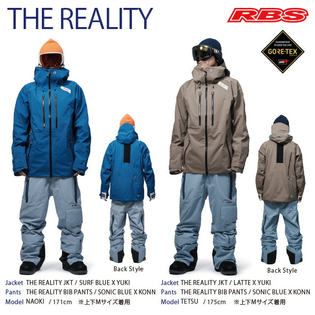 楽天市場】REW 24-25 THE REALITY BIB パンツ GORE-TEX ゴアテックス