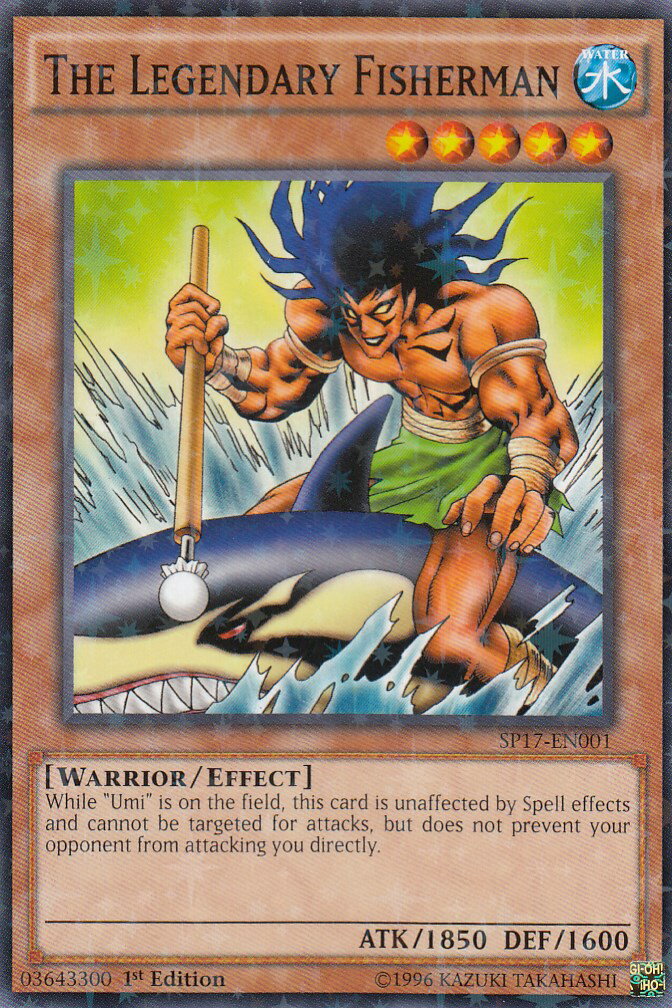 楽天市場】遊戯王 SP17-EN001 伝説のフィッシャーマン The Legendary