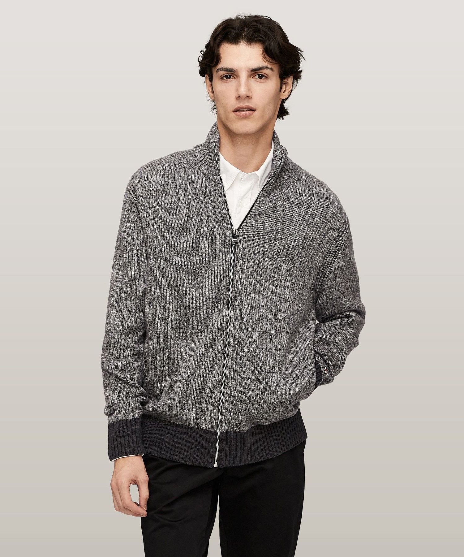 TOMMY HILFIGER｜ジップアップニットジャケット | Rakuten Fashion