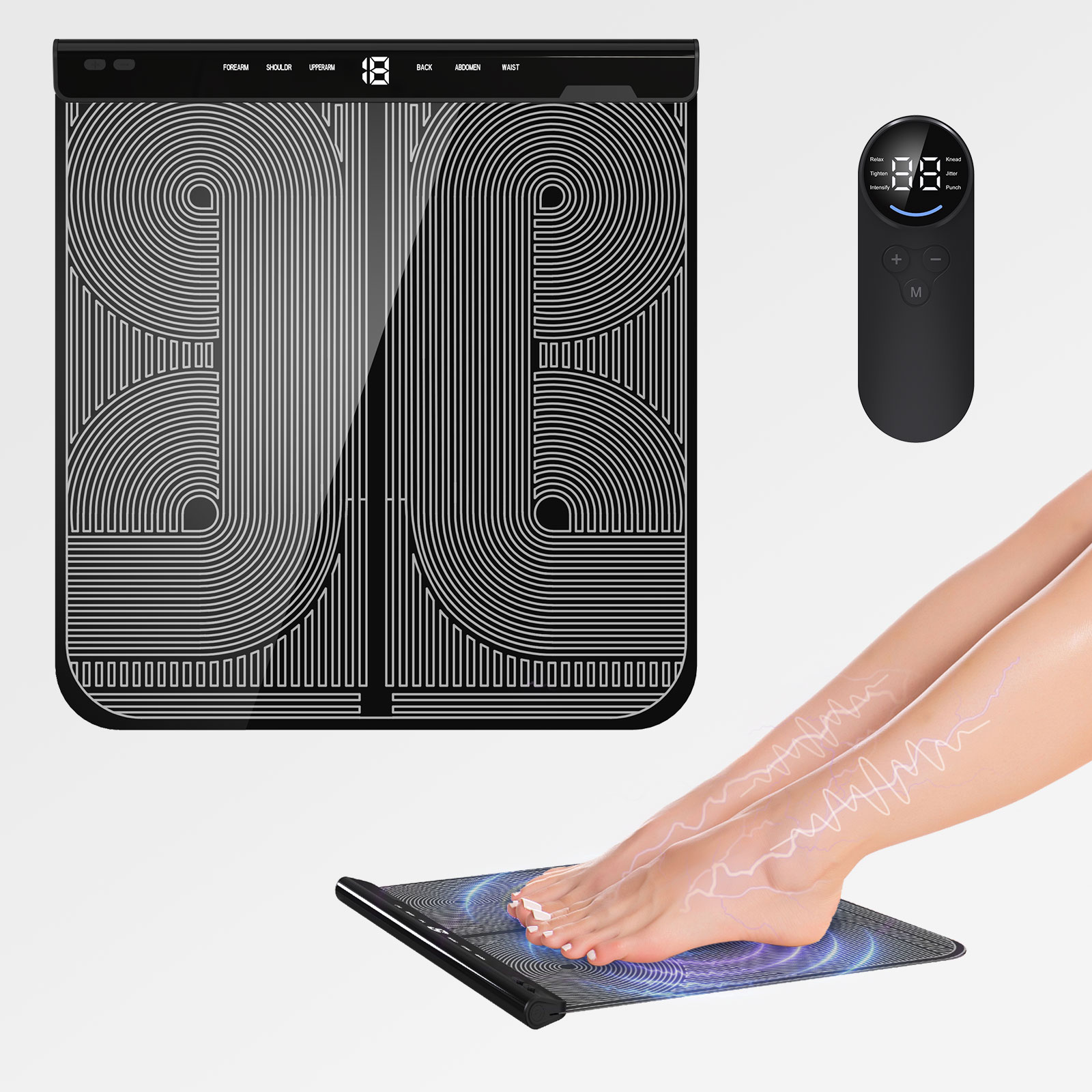 楽天市場】EMS フットマッサージャー フットマット 足裏マッサージ