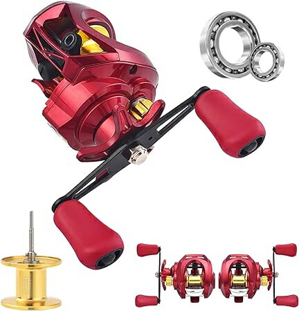 楽天市場】ベイトリール 初心者 最適 リール 左巻き 右巻き 超軽量