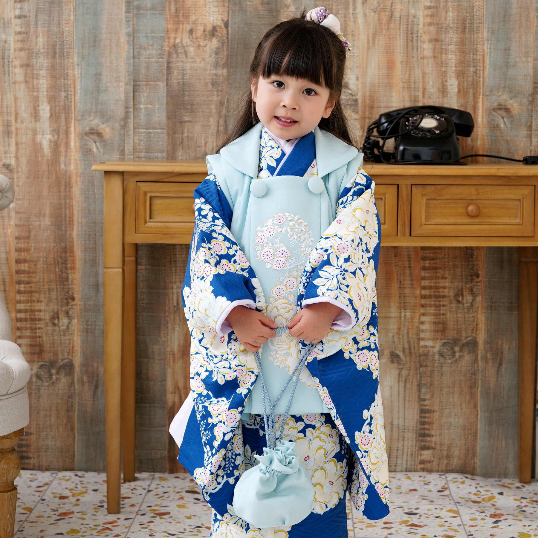 楽天市場】【レンタル】七五三 着物 3歳 セット キッズ 女の子 女子