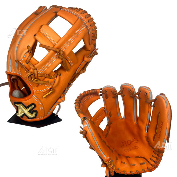 楽天市場】【湯もみ型付け済み】アトムズ 硬式 内野手用 グラブ UR-3