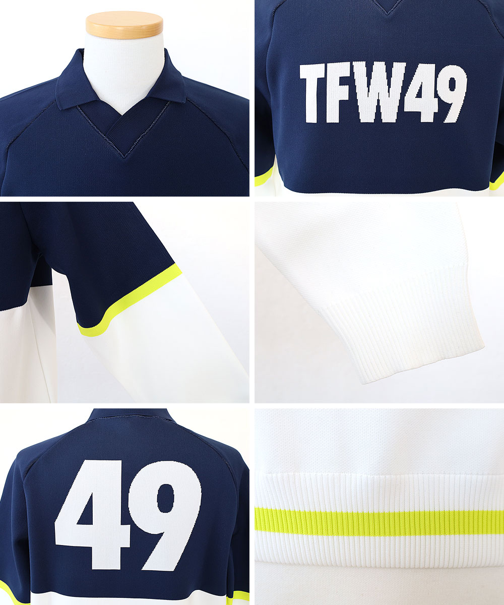 楽天市場】【3/10迄エントリーで19倍確定】TFW49 KNIT POLO ニット