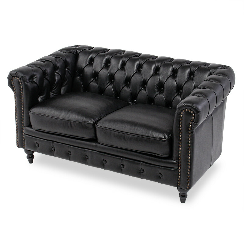 楽天市場】VINCENT ヴィンセント チェスターフィールド ソファ 本革