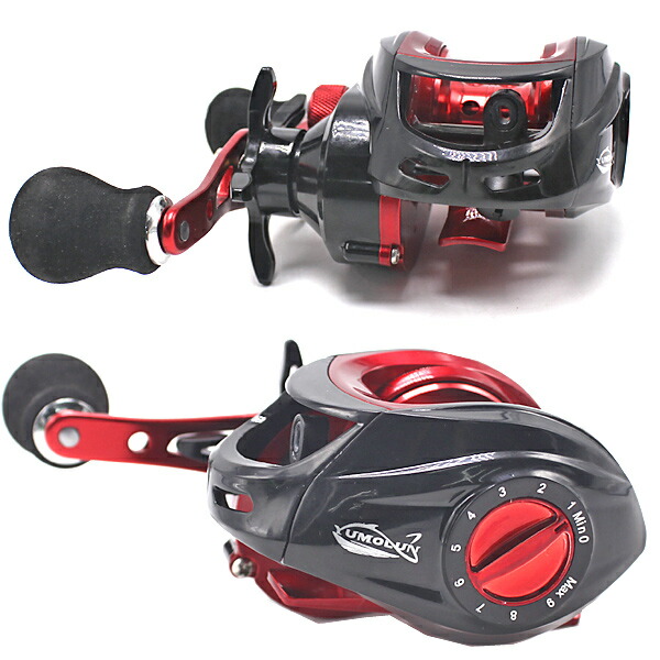 楽天市場】ベイトリール 右ハンドル タコ 釣り 7.2：1 ベイト