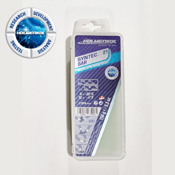 楽天市場】ホルメンコール スキーワックス シンテック FF21 150g