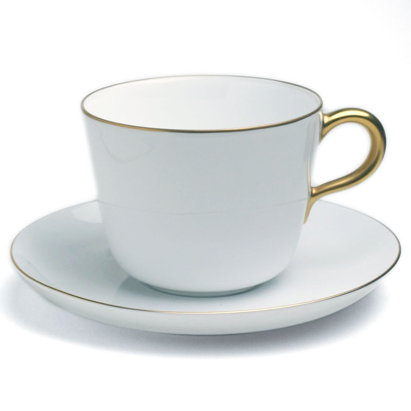 楽天市場】金線モーニング碗皿・大倉陶園《コーヒーカップ・ゴールド