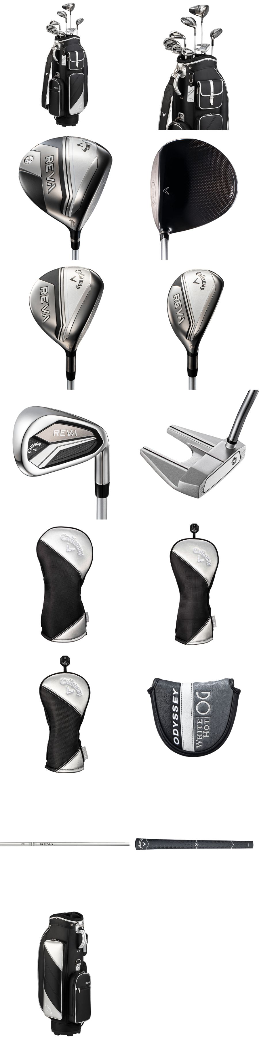楽天市場】【キャロウェイ】(Callaway) クラブセット レディース REVA