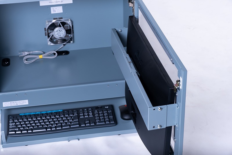 楽天市場】防塵ラック Tidy Box 23G グレー PCケース ホコリ 排熱