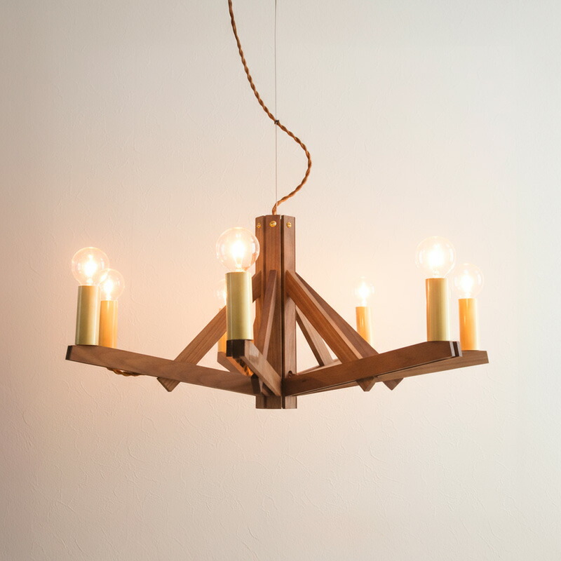 楽天市場】APROZ / アプロス PANDELIER 7灯 / パンデリア ウッド