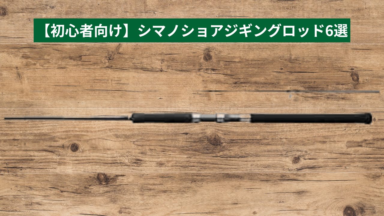 シマノのショアジギングロッド徹底解説｜初心者から中級者までの最適