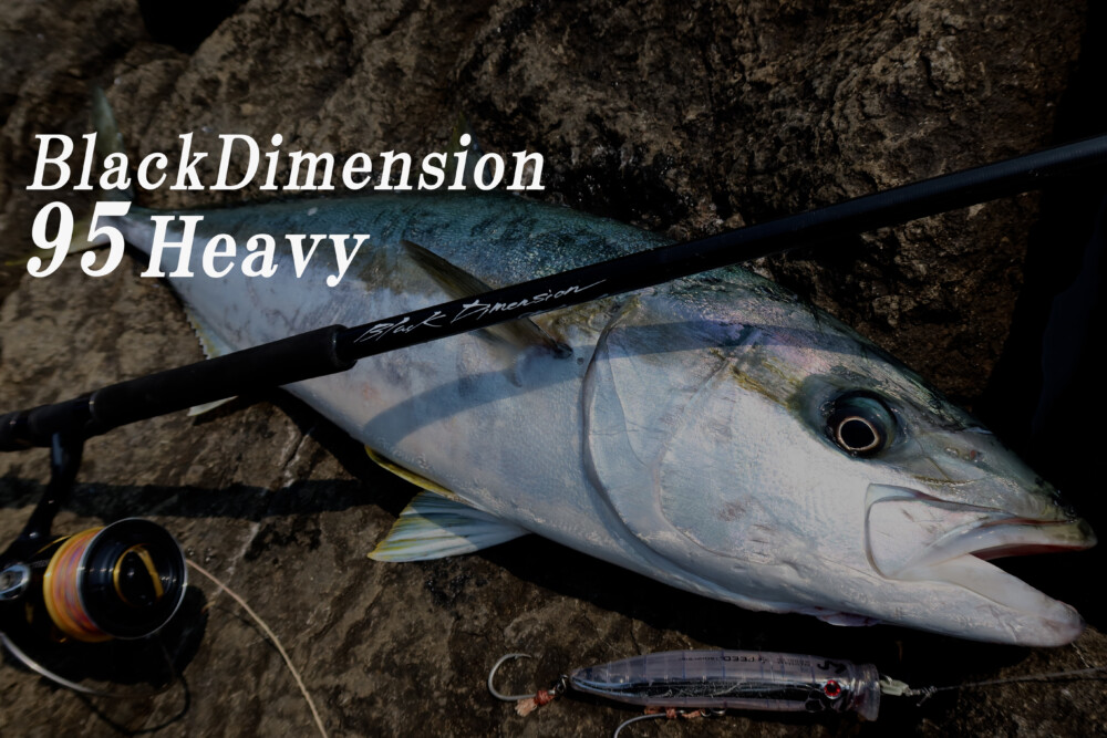 BlackDimension 95Heavy (ROCK SHORE BLUE RUNNER Model) | TRUTH JAPAN