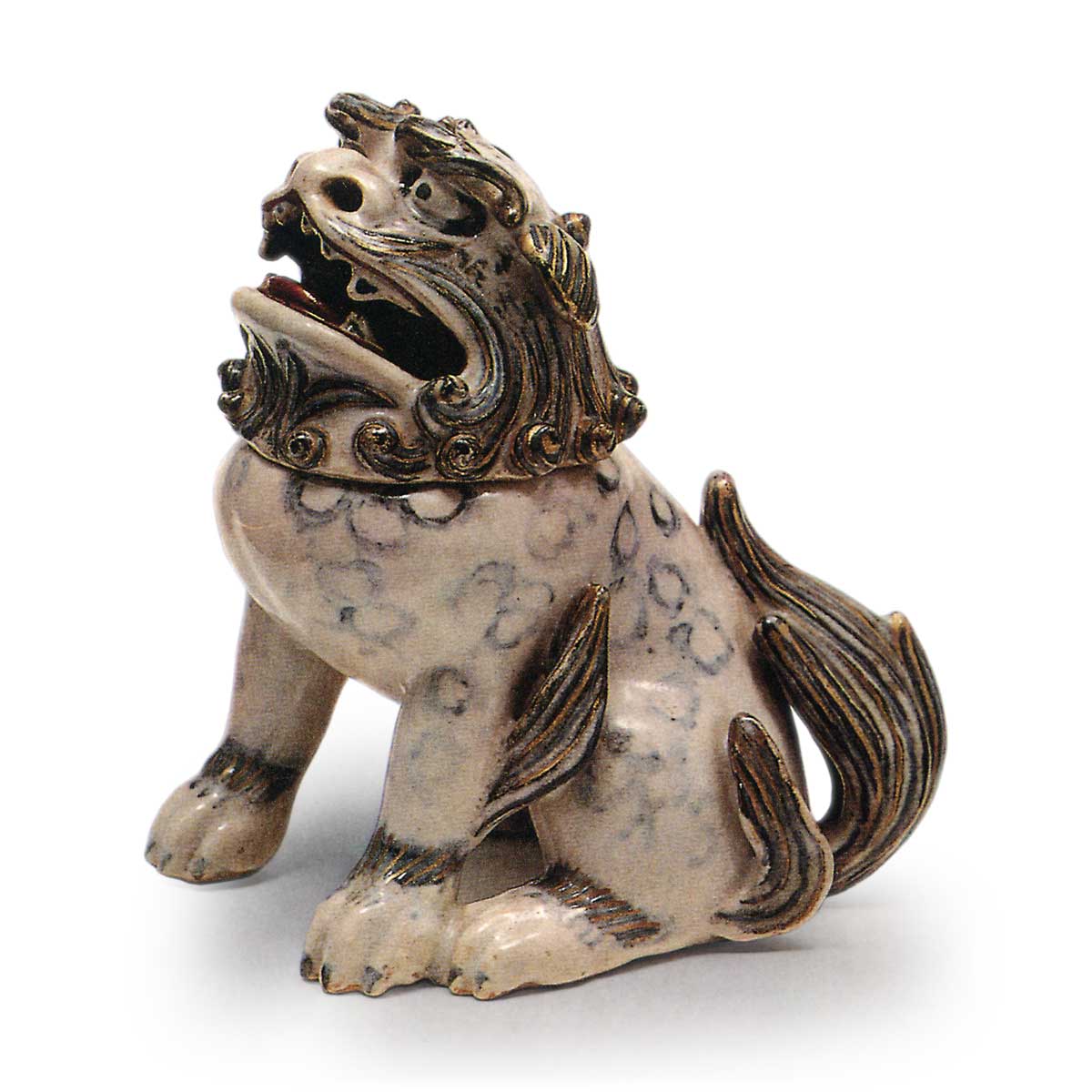 色絵獅子香炉 | 鶴田 純久の章 お話