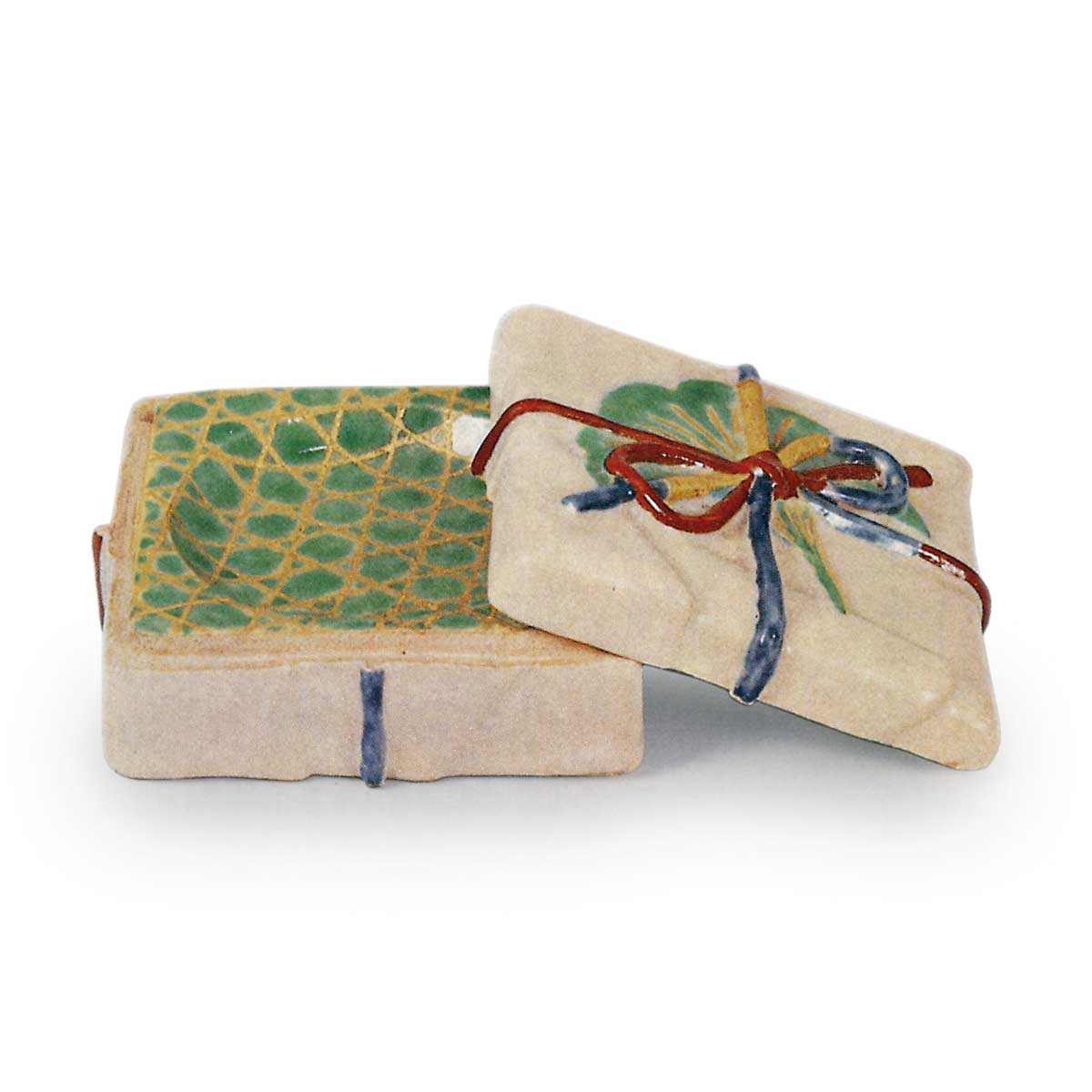 色絵玄猪香合 | 鶴田 純久の章 お話