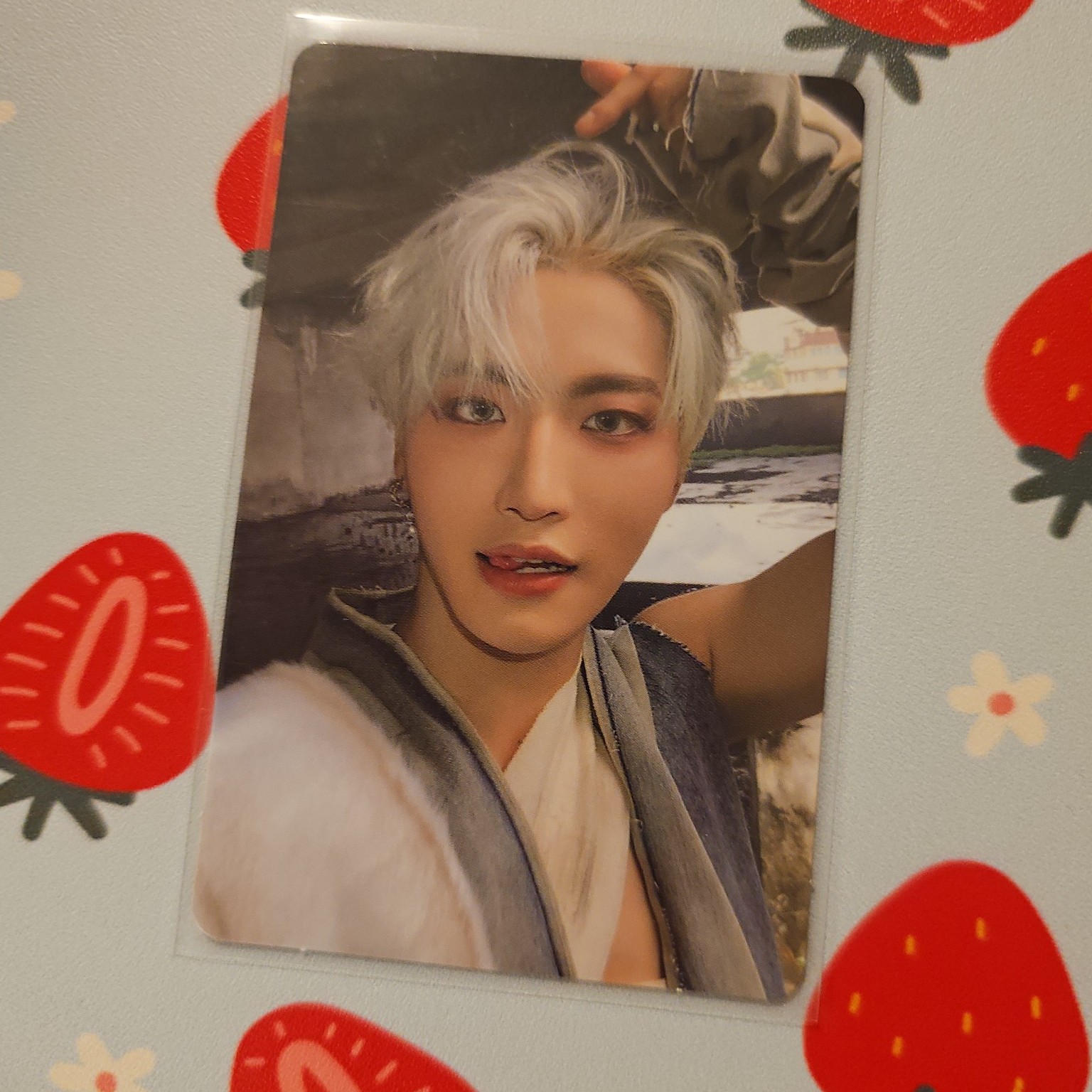 San Ateez Light The Way VR Concert Photo card | Mercari