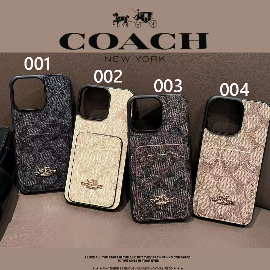 コーチ iPhone16 Pro Maxケース Coach アイフォン16カバー かわいい