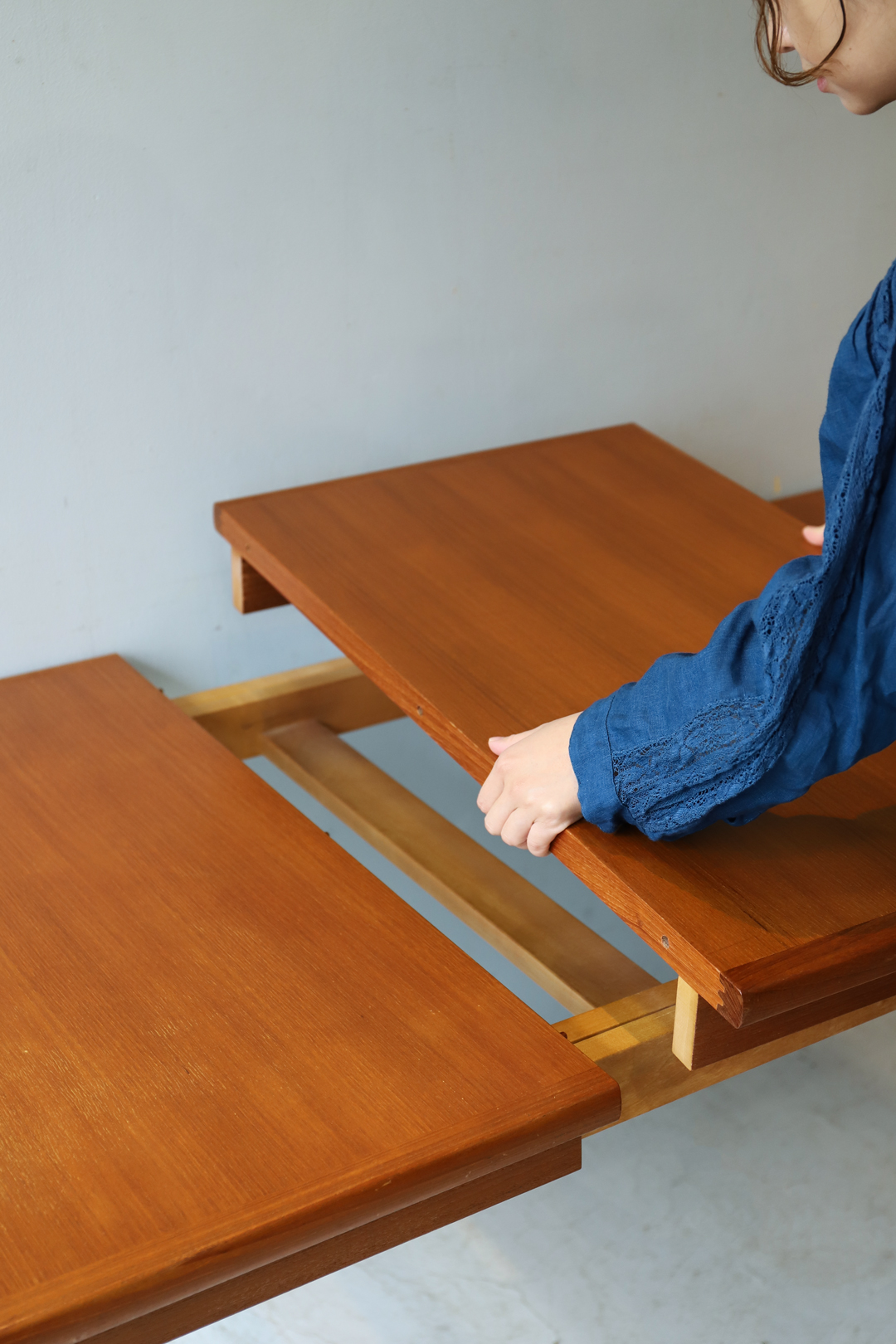 青林製作所 エクステンション ダイニングテーブル チーク材 ジャパン