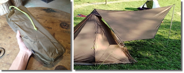 難燃加工、小川張り 専用、タープ、ミニタープ 320、ミニピーク、XLに！