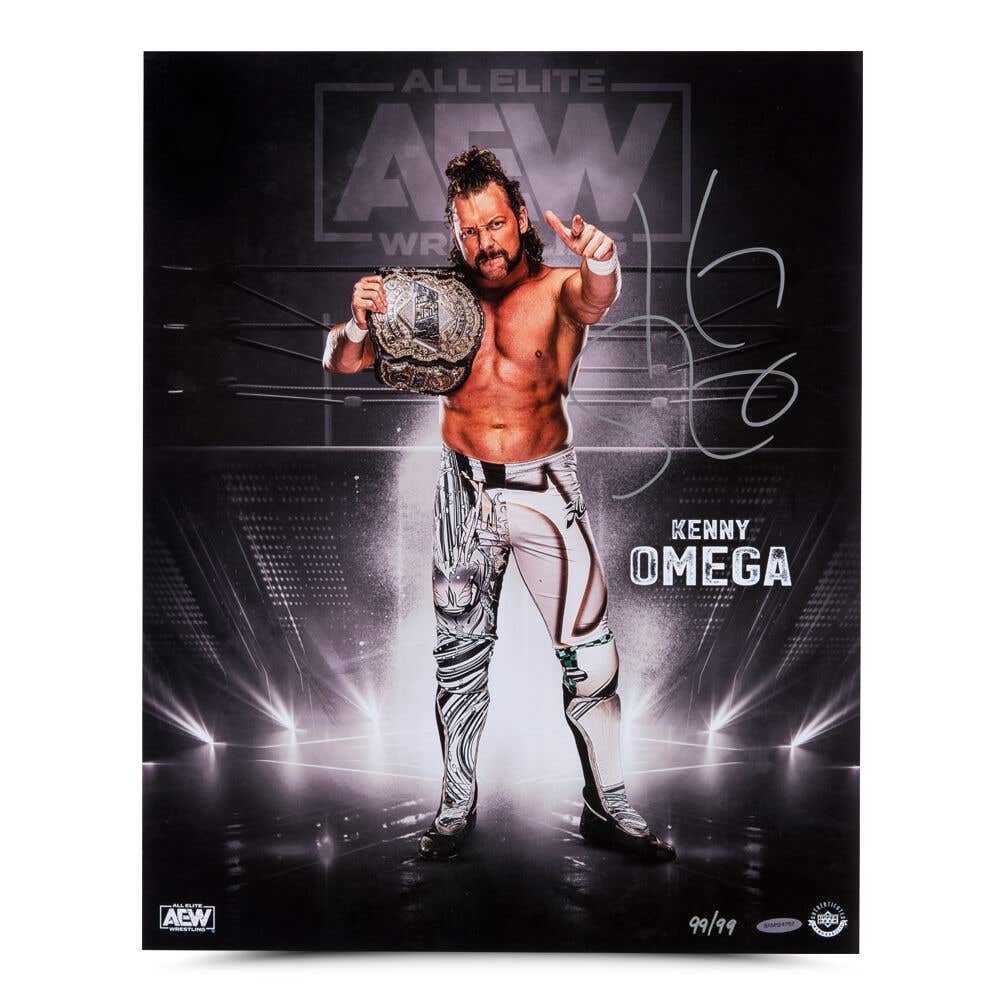 kenny-omega-autographed-aew-