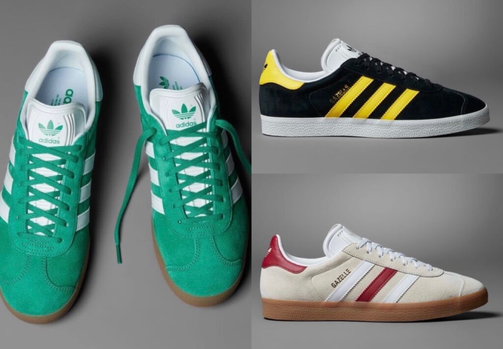 91年モデルを忠実に復刻したadidas『Gazelle “Court Green” & “Alumina