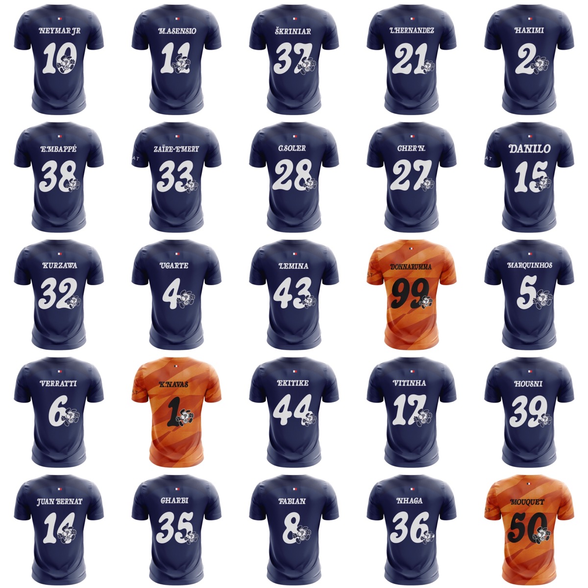 VERDY × PSG ジャパンツアーのコラボユニフォームが公式オークションに