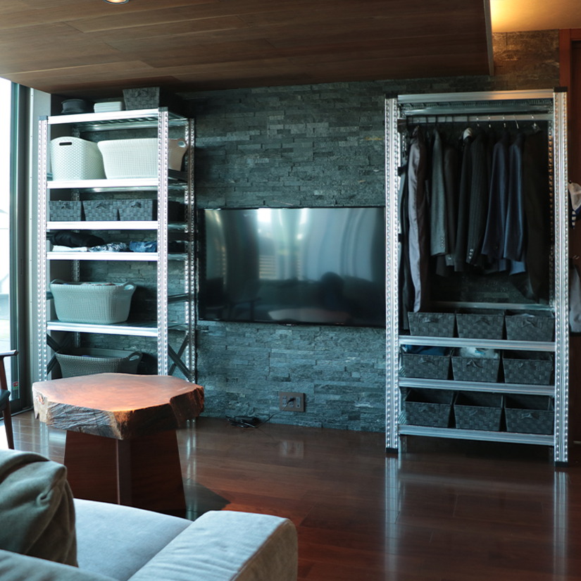 4営業日以内出荷】 メタルシステム パーツ サイドフレーム(奥行32cm用