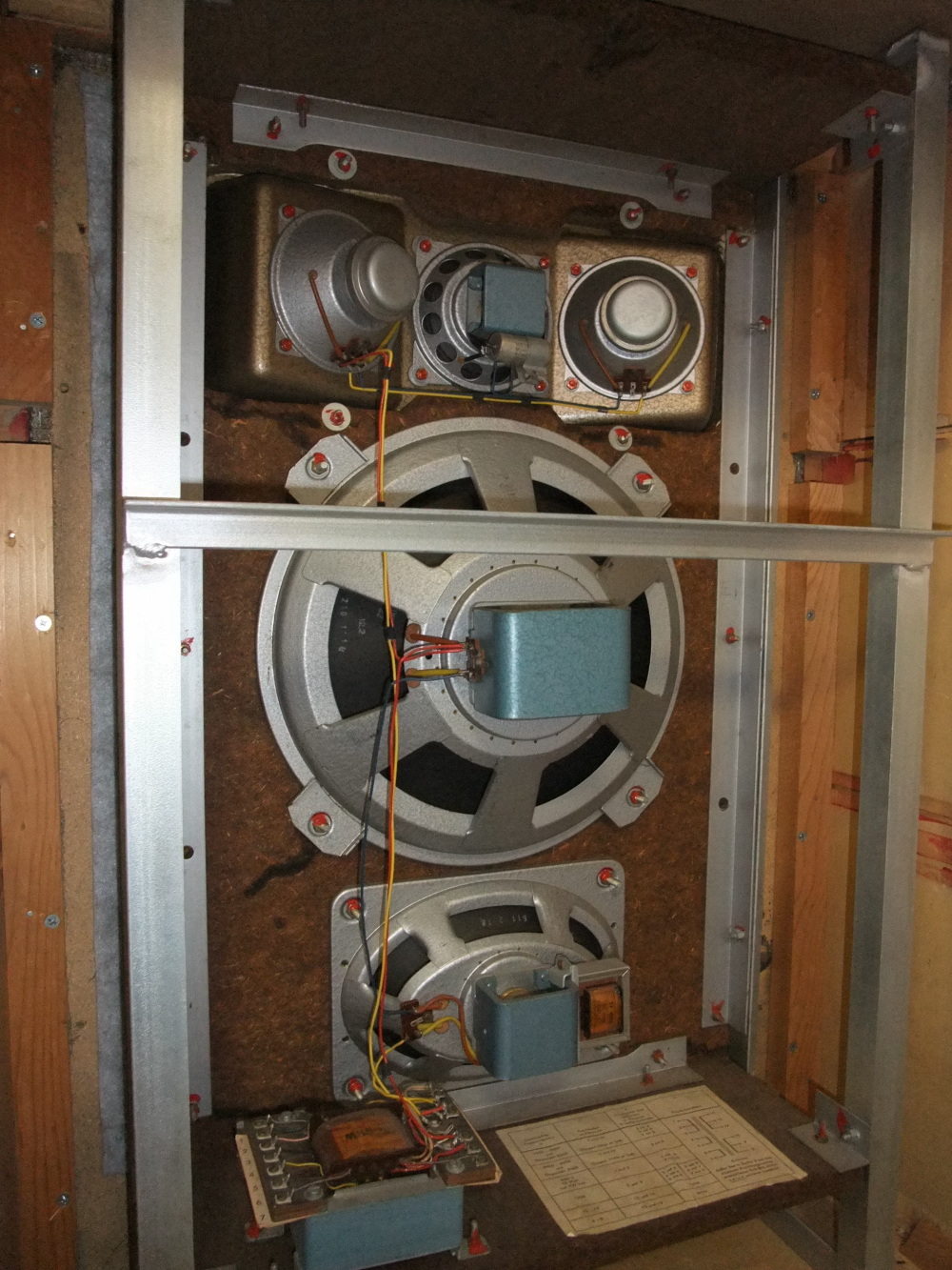 ISOPHON(イソフォン) 4Wayスピーカーユニット | VintageAudio