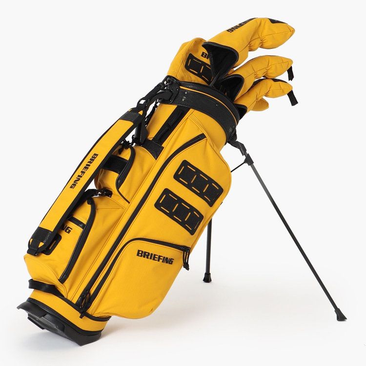 BRIEFING GOLF - CR-9 FD RIP | キャディバッグ | マスタード | ユニ