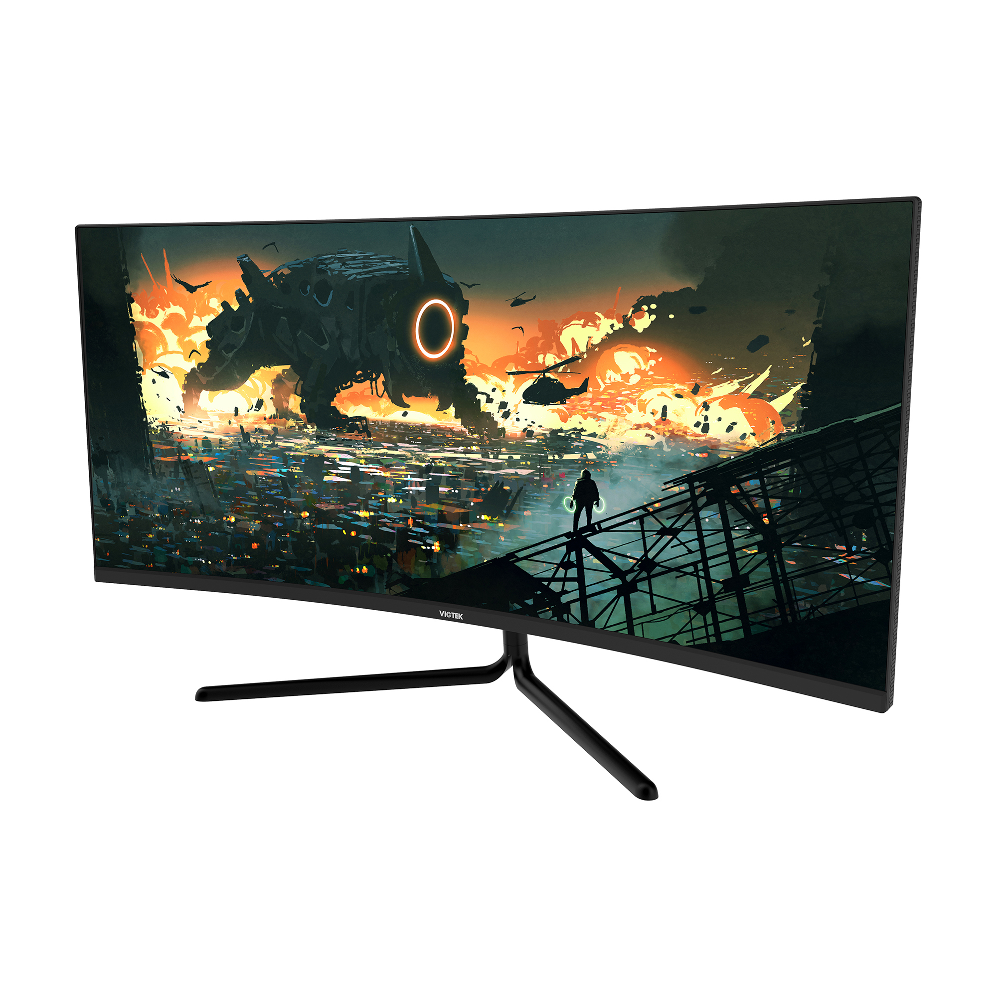 Open Box - GNV34DBE 34” UWQHD Curved Gaming Monitor — 144Hz 1440p