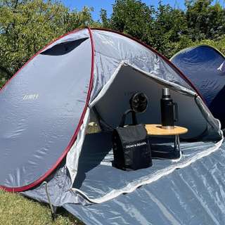 幅200]ポップアップテント ショルダー収納バッグ付き UVカット